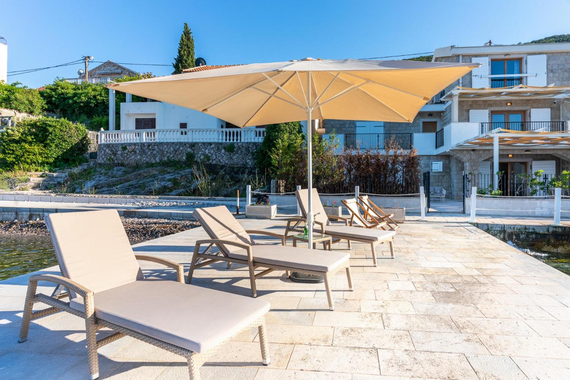 Villas Plitka Tivat Buitenkant foto