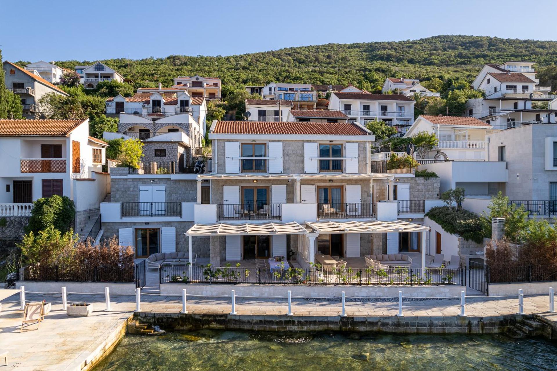 Villas Plitka Tivat Buitenkant foto